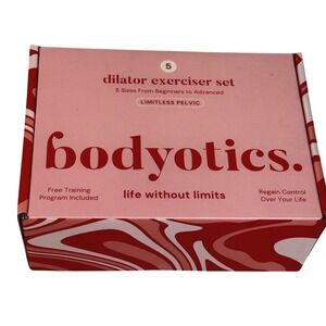 Vaginal Dilator Exerciser Bodyotics Set 5 Sizes Beginner - Advanced Pelvic Floor